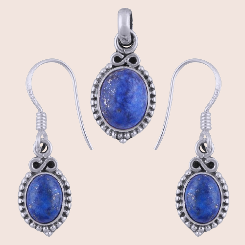 lapis lazuli set